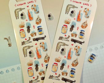 MEME LIQUID CATS | Vinyl Stickers, Meme Cat, Cat memes as stickers, Cat fanart, Cat Merch, Decal Stickers, Deco Stickers, Cute meme cats