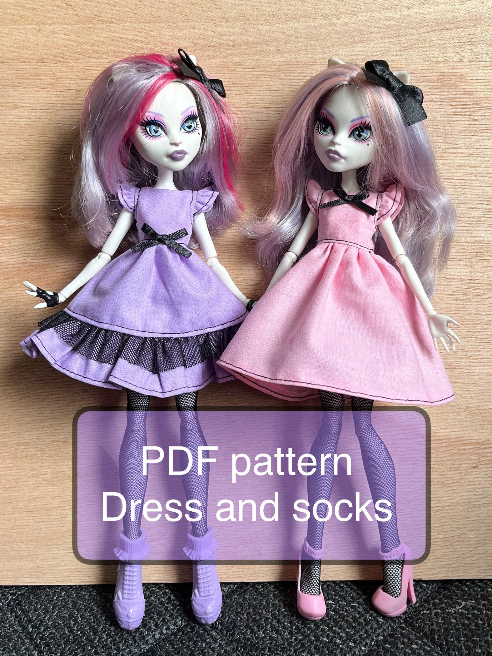 monster high and barbie