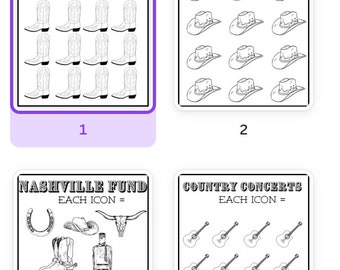 Country western themed savings trackers UK GBP cowboy boots tracker country savings
