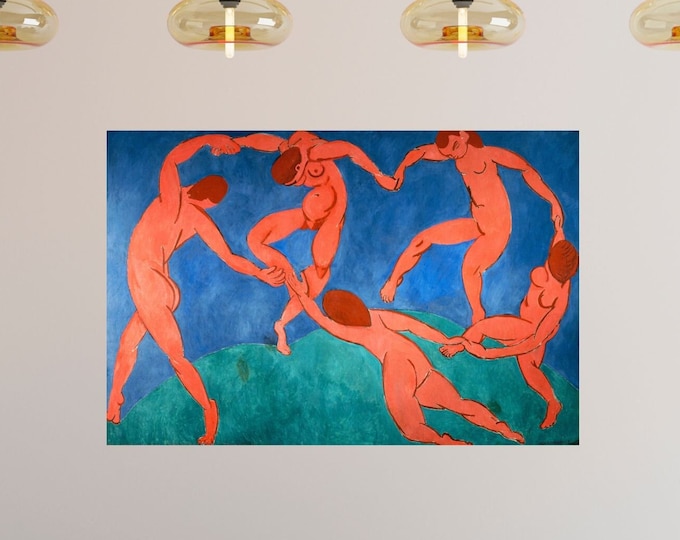 HENRI MATISSE  Dance La Danse Expressionist Poster or Canvas Wall Art Print, Art Decorations, Fine art, Exhibition Poster, MATISSE Affiche