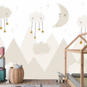 Nursery Fabric Stars Immagini Esenti Da Diritti D'autore - Foto 2