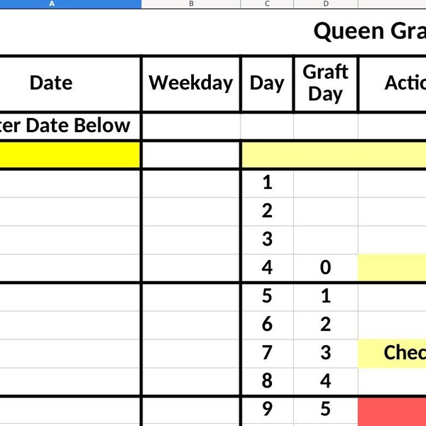 Queen Bee Grafting Etsy