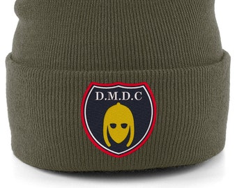 Metal Detecting Beanie - DMDC Detectorists Badge Beanie with embroidered logo of the Danebury Metal Detecting Club