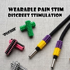 Tragbare Mini Sensorische Spiky Schmerz Stim für Hoodie String etc - Fidget Spielzeug für ADHD und Neurodivergente Stimming