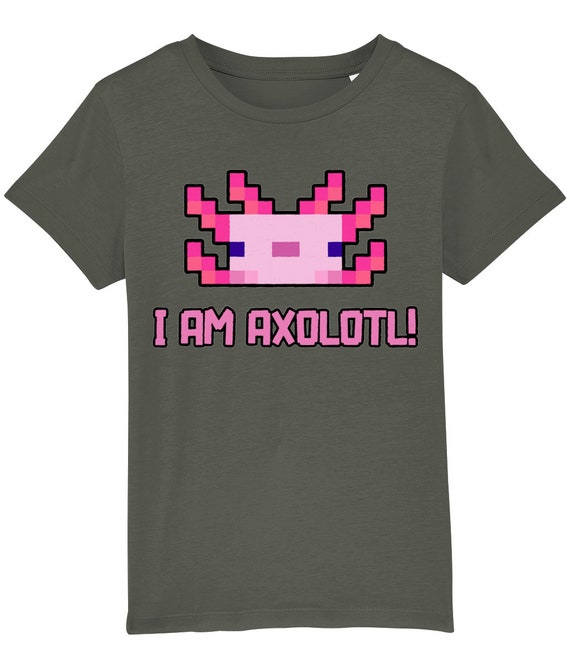 【Dime】Axolotl T-Shirt Amazon.com: Axolotl Beautiful Colorful Axolotl T-Shirt