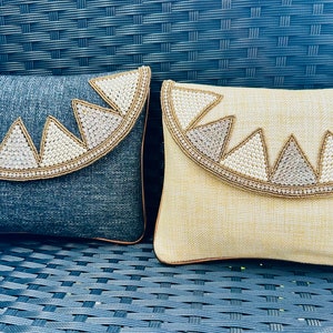 Bolso de mano con cuentas, bolso de mano negro, bolso de mano bohemio estilo occidental, bolso de mano de verano, bolsos de boda, regalo para ella