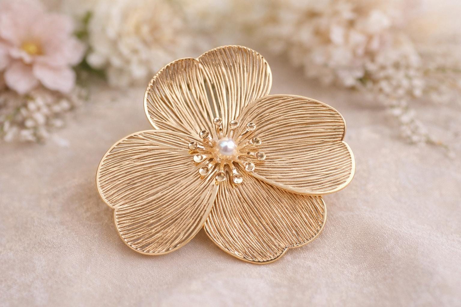 Gold Dress Brooch - Etsy Canada