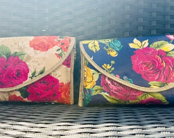 Floral Clutch Bag, Floral Handtasche, Boho Western Handtasche, Sommer Clutch, Hochzeit Handtaschen, Geschenk für sie