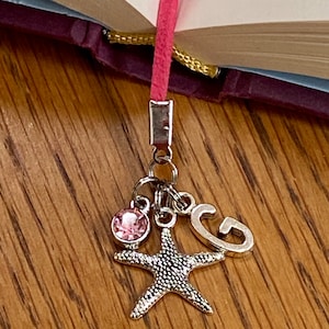 Seaside Book Mark and Charms