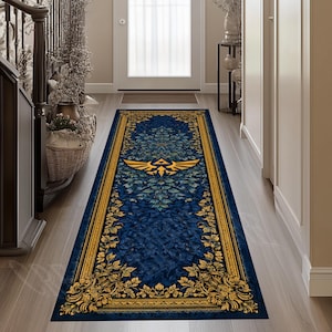 Zelda Rug, Legend of Zelda, Game Room Decor, 3D Print