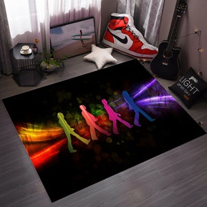 The Beatles, The Beatles Rug, Gift Beatles Rug, Fan Rug, Music Rug, Music Decor Rug, Personalized Rug, For Living Room Rug, Music Room Rug