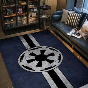 Starwars Rug, Star Wars Carpet, Starwars Pattern Rug, Kids Room Rug, Game Room Rug,Gift Starwars Rug,Starwars Fan Rug, Starwars Area Rug