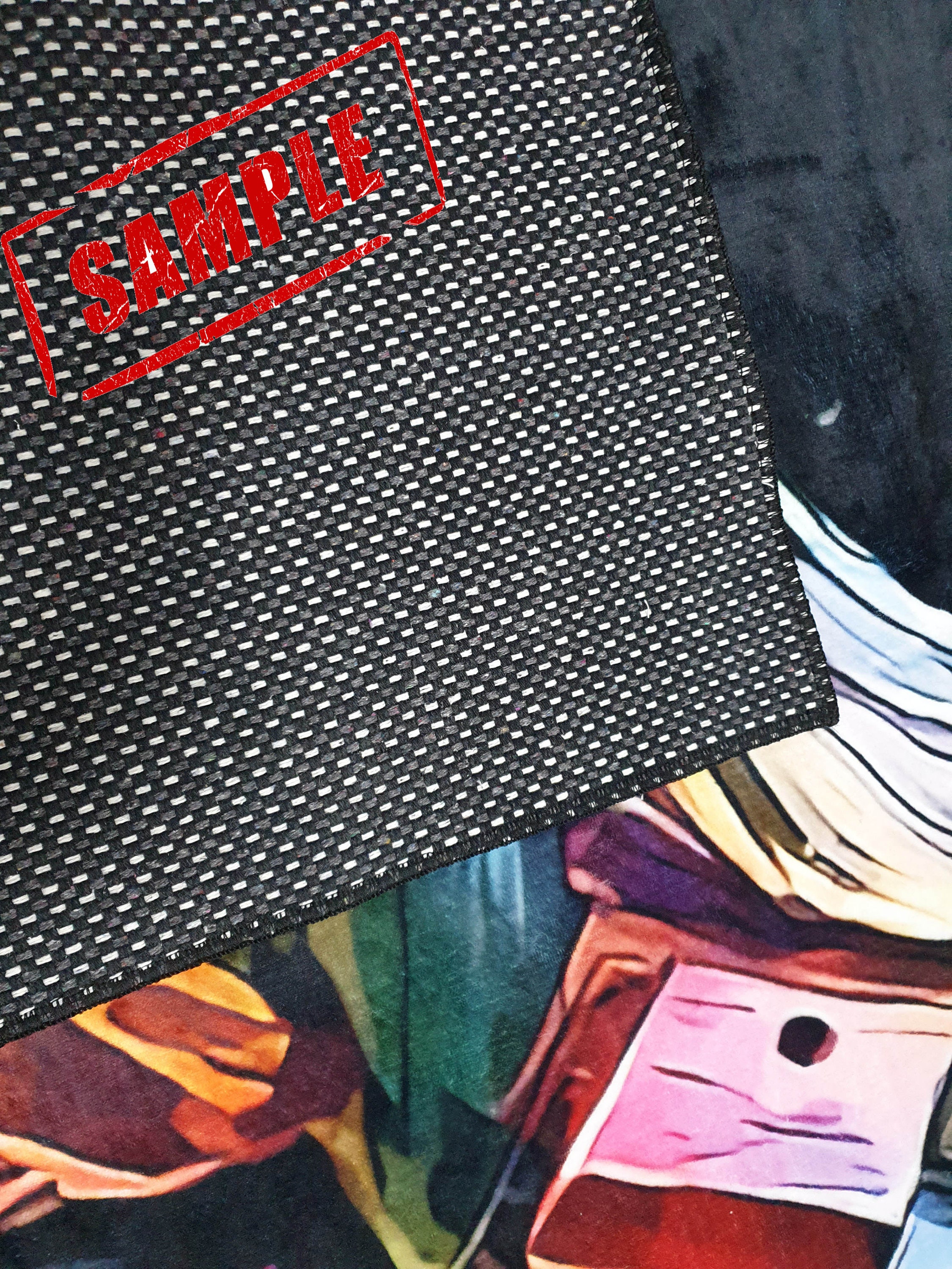 Starfish, Starfish Themed Rug, Wave Pattern Rug, Beach Rug, Summer Rug ...