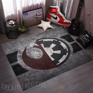 Starwars, Starwars Rug, Star Wars, Starwars Pattern rug, Kids Room Rug, Game Room Rug,Gift Starwars Rug,Starwars Fan Rug, Starwars Area Rug