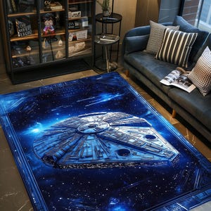 Starwars Rug, Star Wars Carpet, Starwars Pattern Rug, Kids Room Rug, Game Room Rug,Gift Starwars Rug,Starwars Fan Rug, Starwars Area Rug