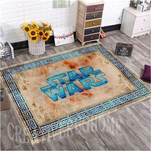 Starwars Rug, Star Wars Carpet, Starwars Pattern Rug, Kids Room Rug, Game Room Rug,Gift Starwars Rug,Starwars Fan Rug, Starwars Area Rug