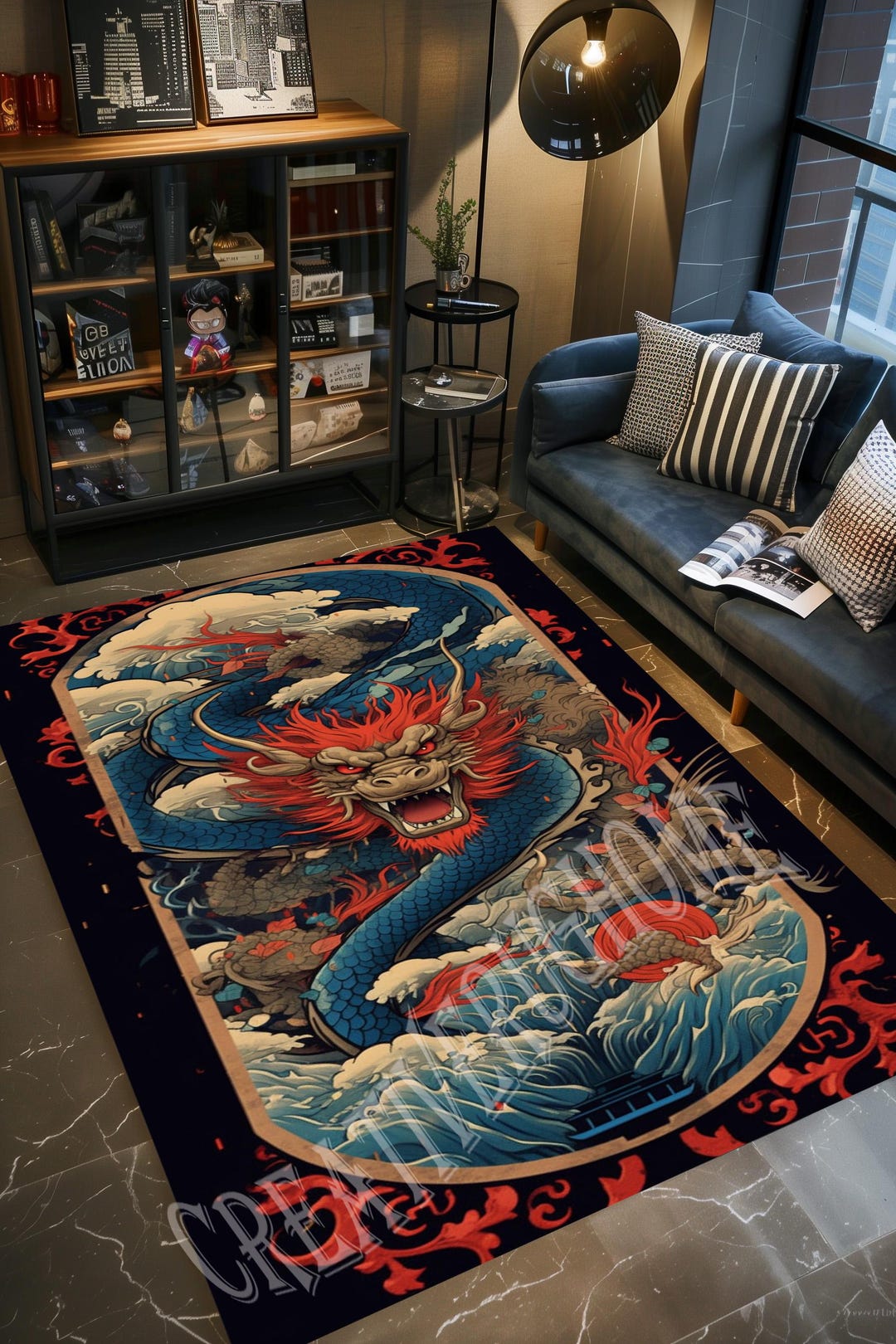 Dnd Red Rug Dragon Rug, Dragon Look Rug,dragon Pattern Rug, Dragon Design Rug ...