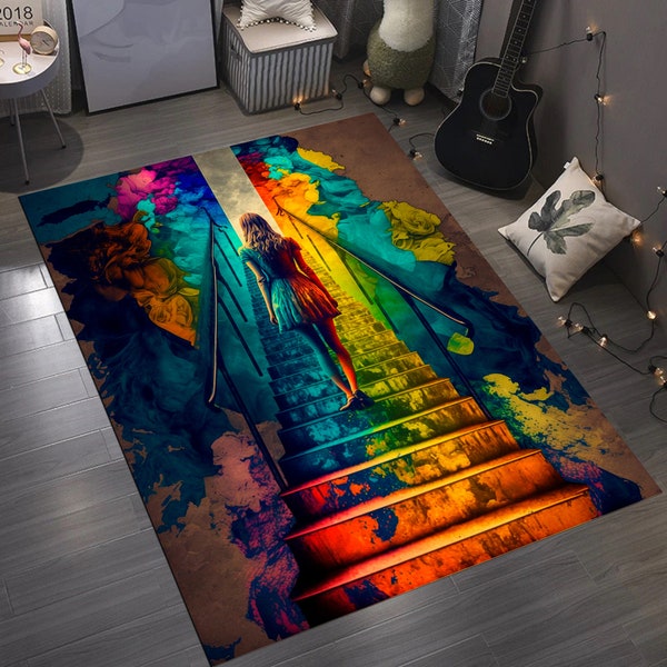 Optical Illusion Rug Etsy