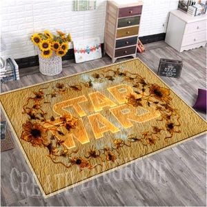 Starwars Rug, Star Wars Carpet, Starwars Pattern Rug, Kids Room Rug, Game Room Rug,Gift Starwars Rug,Starwars Fan Rug, Starwars Area Rug