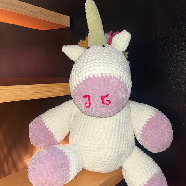 Peluche Licorne Moi Moche et Méchant