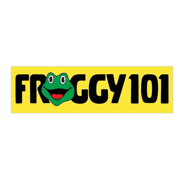 The Office Froggy 101 Bumper Sticker - Dwight Schrute Bumper Sticker