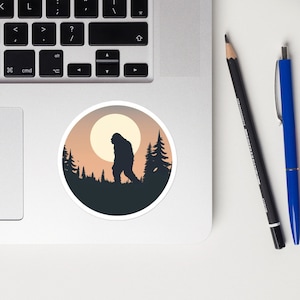 Big Foot roaming Bubble-free stickers