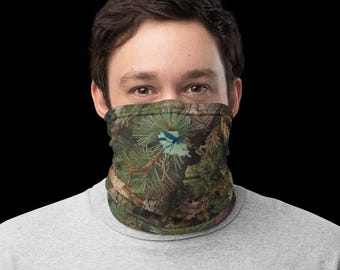 Louisiana dauber-nekkraag met camouflageprint