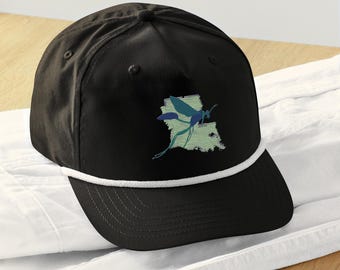 Louisiana Dauber Golf rope cap