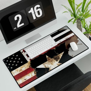 Grand tapis de bureau pour bureau | Tapis de souris gaming | Protecteur de bureau antidérapant | Accessoire pour poste de travail | Décoration de bureau à domicile