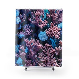 Cortina de ducha de tela boho / Decoración geométrica del baño / Cortina de baño moderna / Repelente al agua / Lavable a máquina