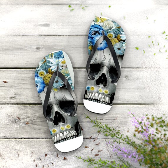 Chanclas de palmeras tropicales sandalias de playa calzado de