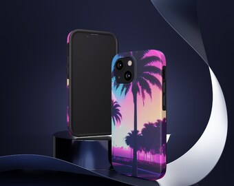 Tropical Palm Tree Phone Case | iPhone Cases | Durable Materials | Trendy | Summer iPhone Cases | Fun Cases | iPhone 14 | iPhone 13