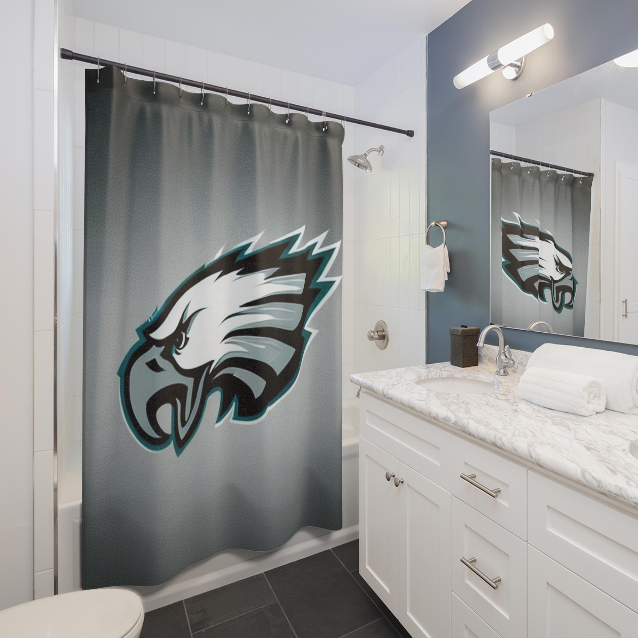 Discover Eagle Shower Curtain, Bathroom Decor