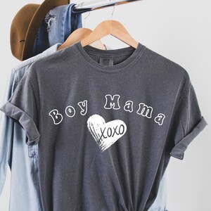 Boy Mama Shirt, Mom Life Shirt, Mother&#39;s Day Shirt, Funny Mother&#39;s Day Gift, Mom Of Boys, Gift for Mom, Cute Mom Shirt, Comfort Colors Mama