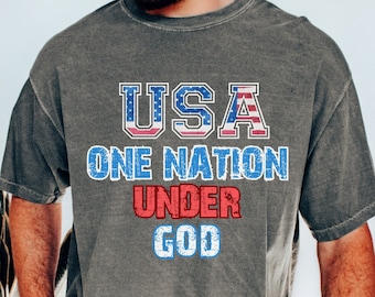 USA-flagga 4 juli-tröja Stor USA-tröja USA Comfort Colors-tröja Comfort Colors USA-flagga T-shirt USA Comfort Colors T-shirt USA-tröja Gåva