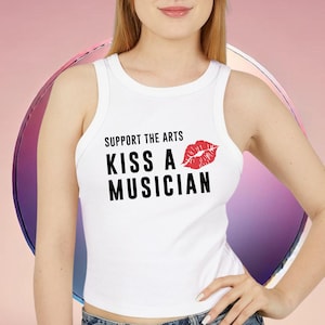 音楽愛好家のためのタンクトップ：ミュージシャンへのギフト、バンドグッズシャツ、音楽教師への感謝、フェスティバルや卒業式に最適、芸術サポーター