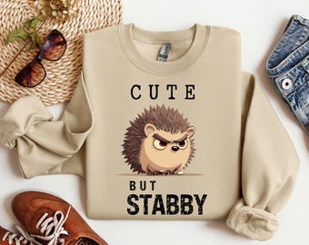 Chemise hérisson pour femme cadeau hérisson à capuche pour papa introverti chemise cadeau santé mentale igel sweat-shirt mignon chemise porc-épic prendre soin de soi