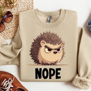 Hedgehog gift shirt,hedgehog sweatshirt for women,funny mental health gift,animal lover gift, introvert gift,igel shirt,cute porcupine shirt
