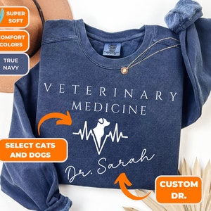 personalized Veterinary gift, veterinarian shirt, Vet Tech Gift, comfort colors, Vet Tech Graduation Gift, vet graduation, dog vet gift