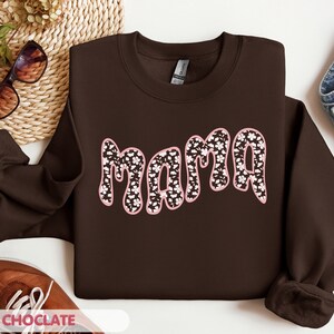Floral Mama Sweatshirt and Hoodie, Cute Mom Sweatshirt, Mother&#39;s Day Gift, Mommy Shirt, New Mom Gift, Gift for Mother, Mama Shirt, Mom Life