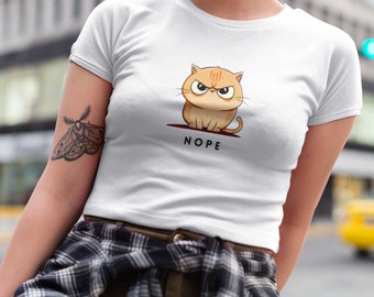 Grumpy Cat t-shirt, Funny Cat Mom t-shirt, Cat Owner Gift, Cat mom t-shirt, Sweat Shirt, Gift for Cat Mom,  Gift for pet lover, Cranky mood