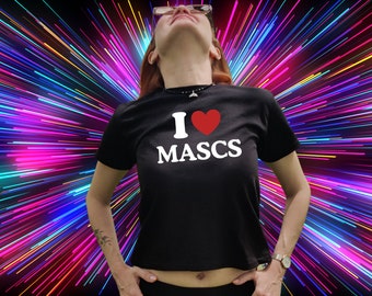 Lesbian gift shirt, Baby tee Lesbian gift, Mascs gift, Mascs shirt, LGBTQ pride, gay pride shirt, baby tee y2k  Crop Top, Pride Month,Femme