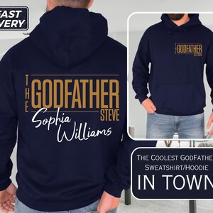 godfather proposal gift shirt personalized godfather gift idea first time dad gift for Godfather uncle custom godparent gift best godfather