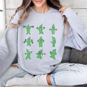 Pickles Sweatshirt pickle shuffle sweatshirt Pickle meme shirt Vintage Pickles Sweatshirt Pickles Lovers Sweater Pickle hoodie funny pickle
