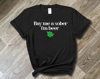 Saint Patrick's Day-shirt, shirt voor grappige paren, grappig drinkshirt, grappig St. Patrick's-shirt, shirt Lucky Shamrock, shirt Saint Paddys