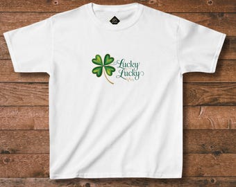 Lucky Baby Tee, Cute Shamrock Baby Tee, St Patrick's Day T Shirt,St Paddy Day Tee, Y2K Crop Top, Summer Top, Irish Girl, Baby Tee for Women