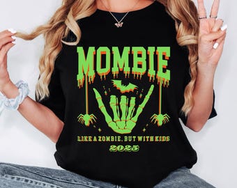 Mutter Halloween Skelett | Jahrgang | retro | beunruhigt | personalisierbar | lustiges Shirt | Halloween | Geschenk | bissig | Gothic | personalisierbar | Mama | Sommer