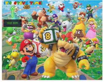 スーパーマリオのクリスマス 500ピース ジグソーパズル マリオジグソーパズル、カスタムパズルギフト120,250,500スーパー