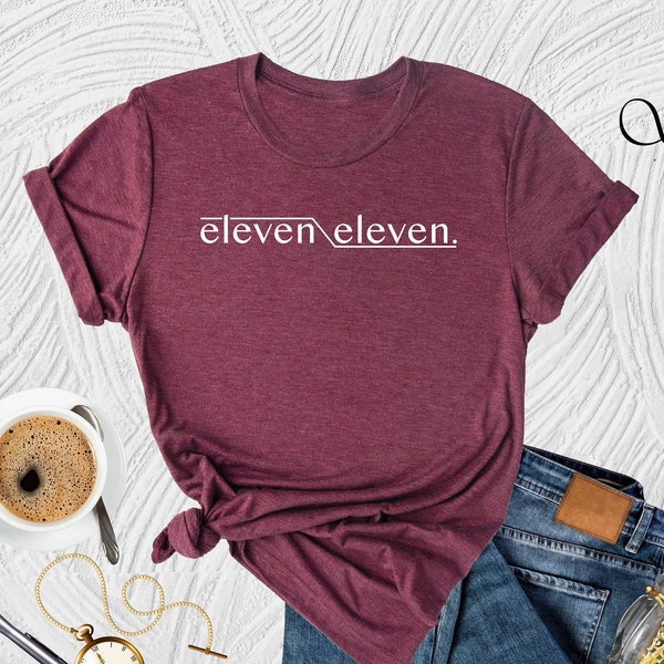 Angel Numbers Shirt, Eleven Eleven Shirt, 1111 Shirt, Spiritual Shirt, 11th Birthday Shirt, Zodiac Shirt, Astrology Shirt, Gift For Her