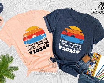 Turks and Caicos Family Vacation Shirt, Turks & Caicos Shirt, Vacation Shirts, Turks and Caicos Vacation Shirt, Custom Family Shirts